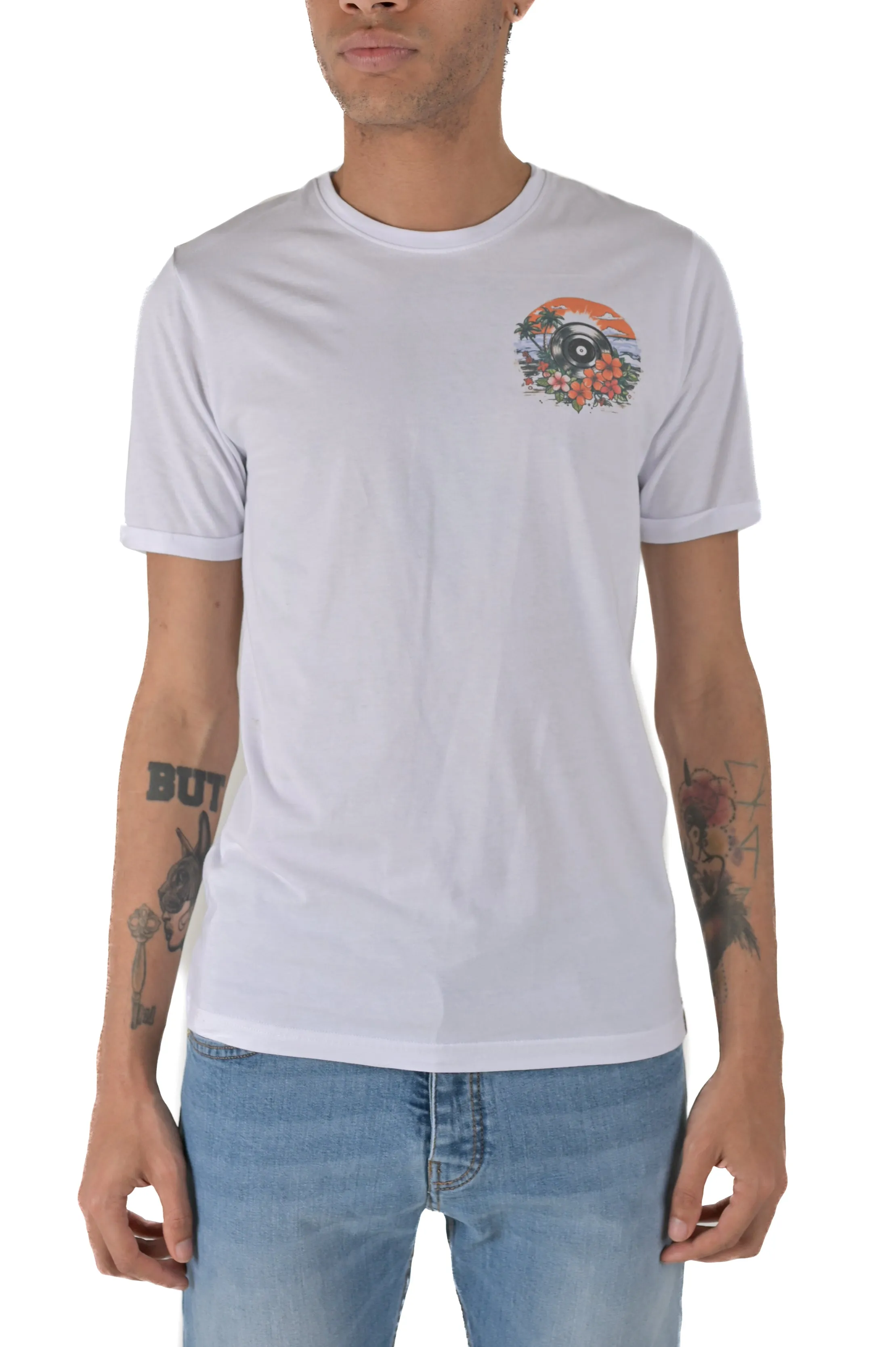 T-Shirt regular Vinil Bianco SS24