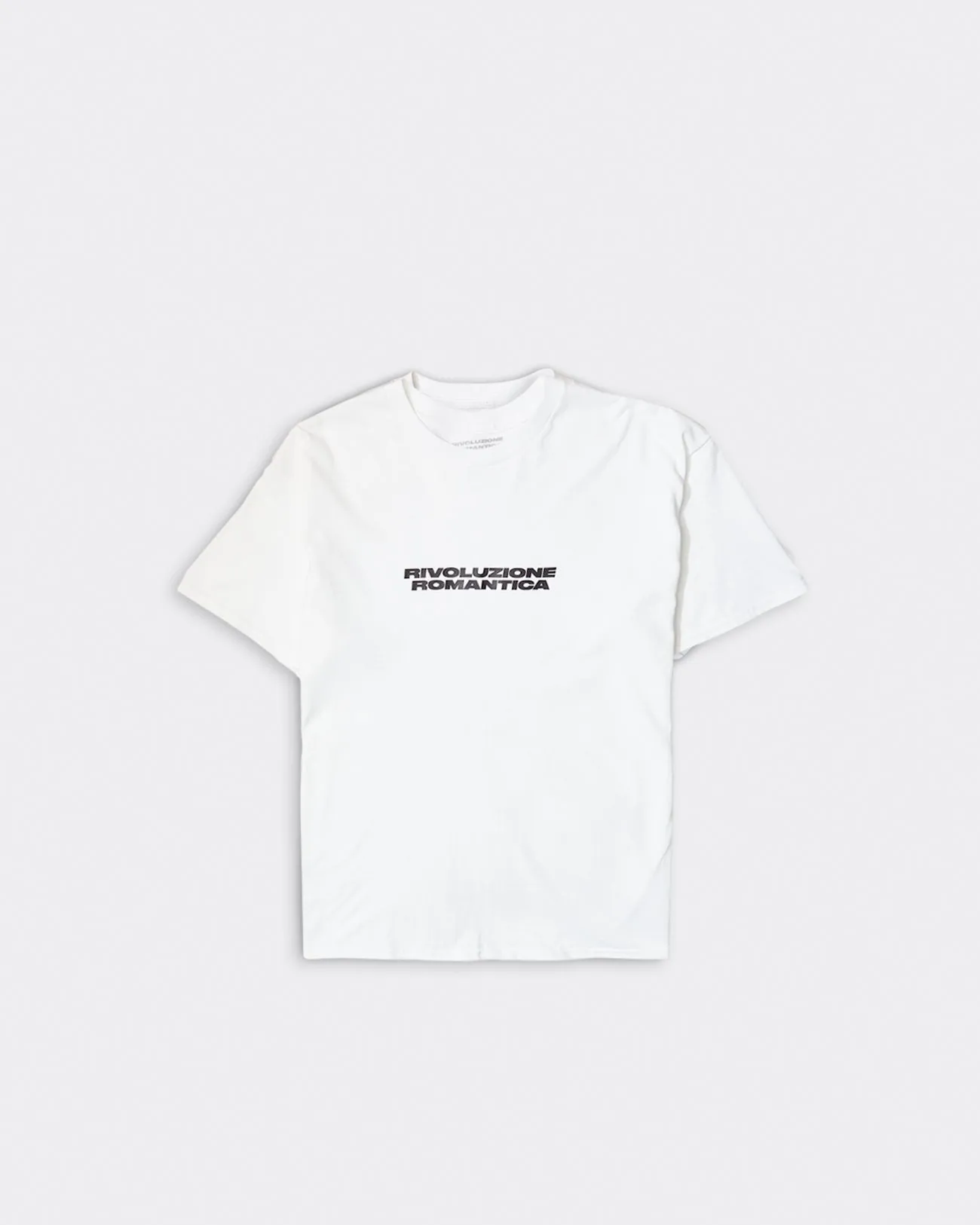T-Shirt Tagliatella Bianca/Nera