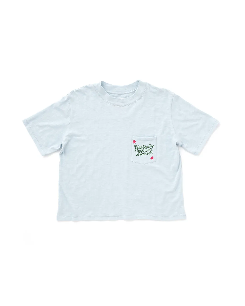 Take Really Good Care Slub Pocket Tee