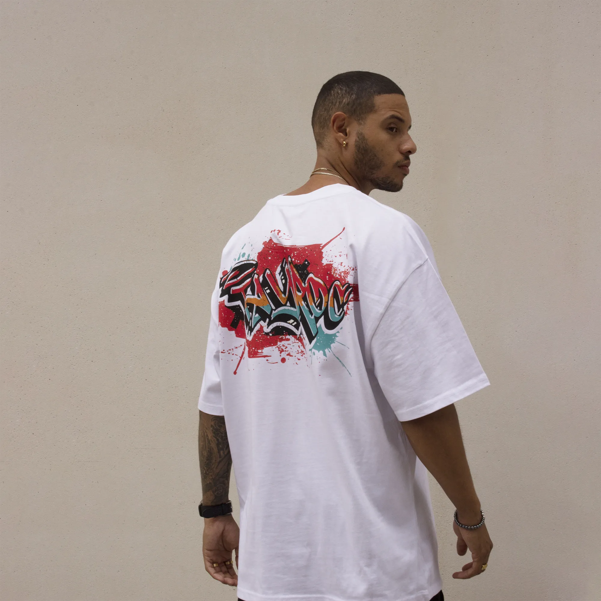 Tayroc Graffiti T-shirt White