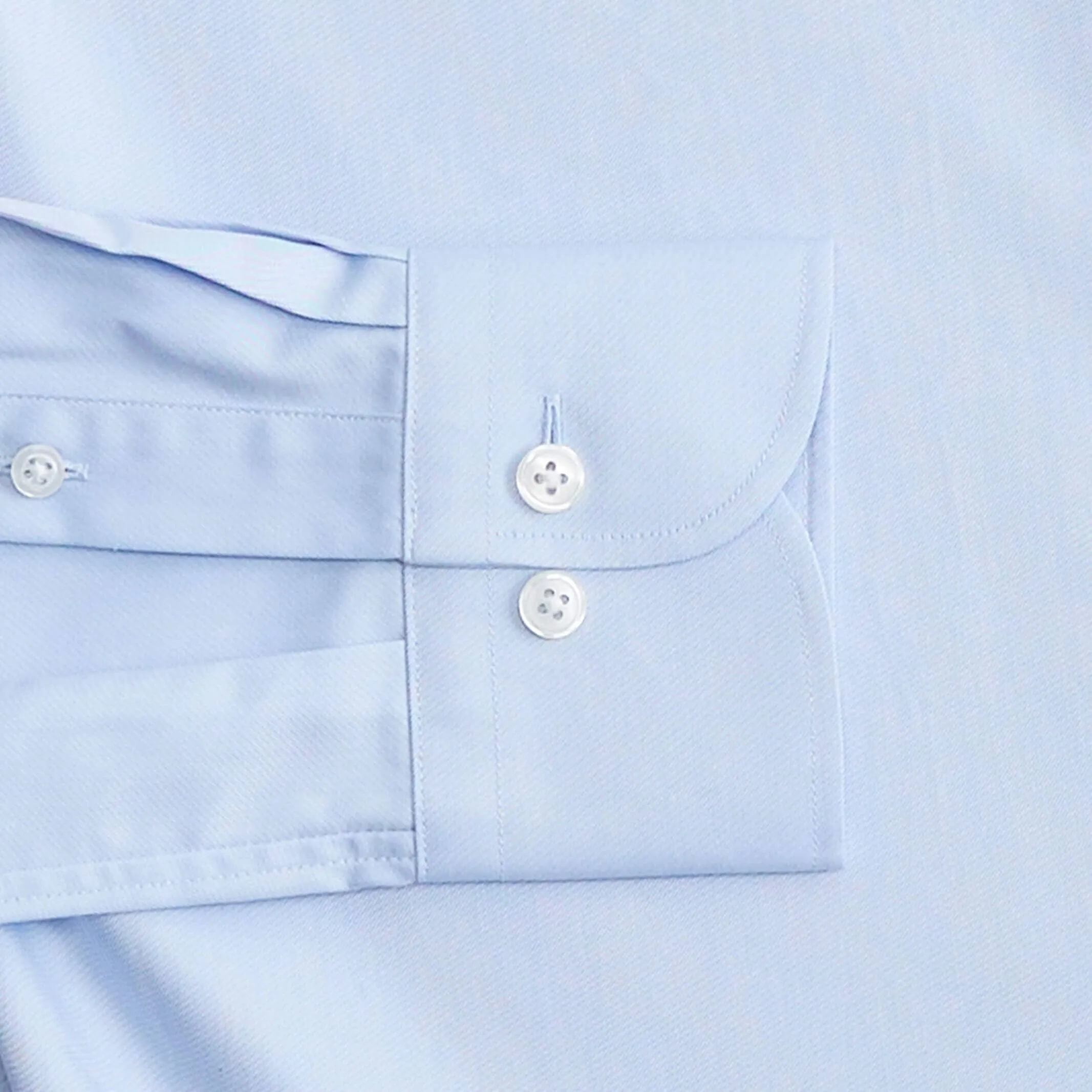 The Light Blue King Fine Twill Custom Shirt