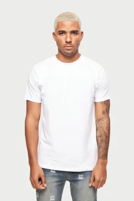UNBRANDED SLIM T-SHIRT - WHITE