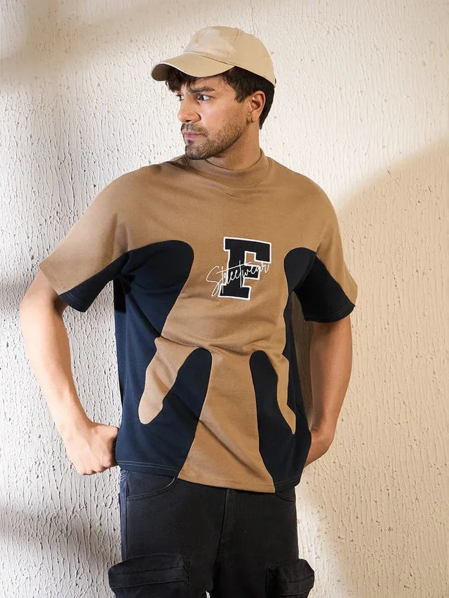 Unisex Cut & Sew Oversized T-shirt