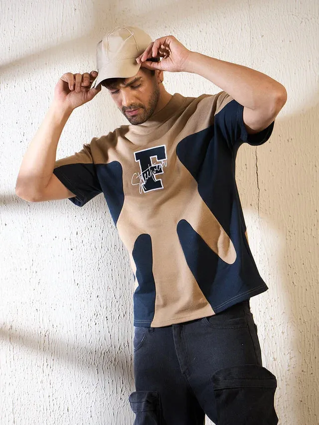 Unisex Cut & Sew Oversized T-shirt