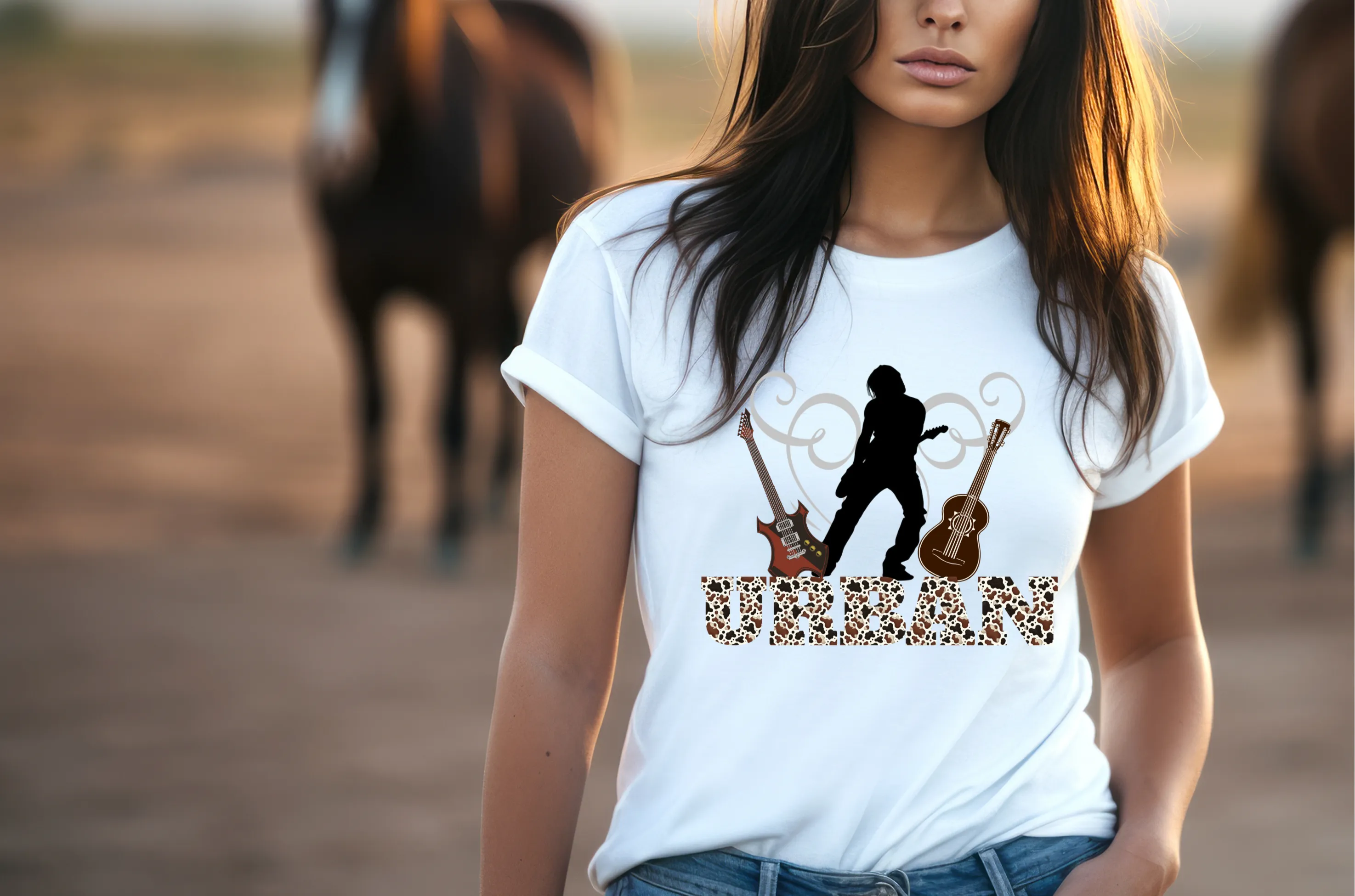 Urban T-Shirt, Country Music T-Shirt, Country concert shirt Country Music Graphic Tee