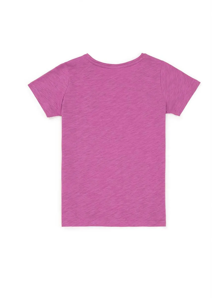 USPA Girls T-Shirt Violet VR037 UTSG007 2023