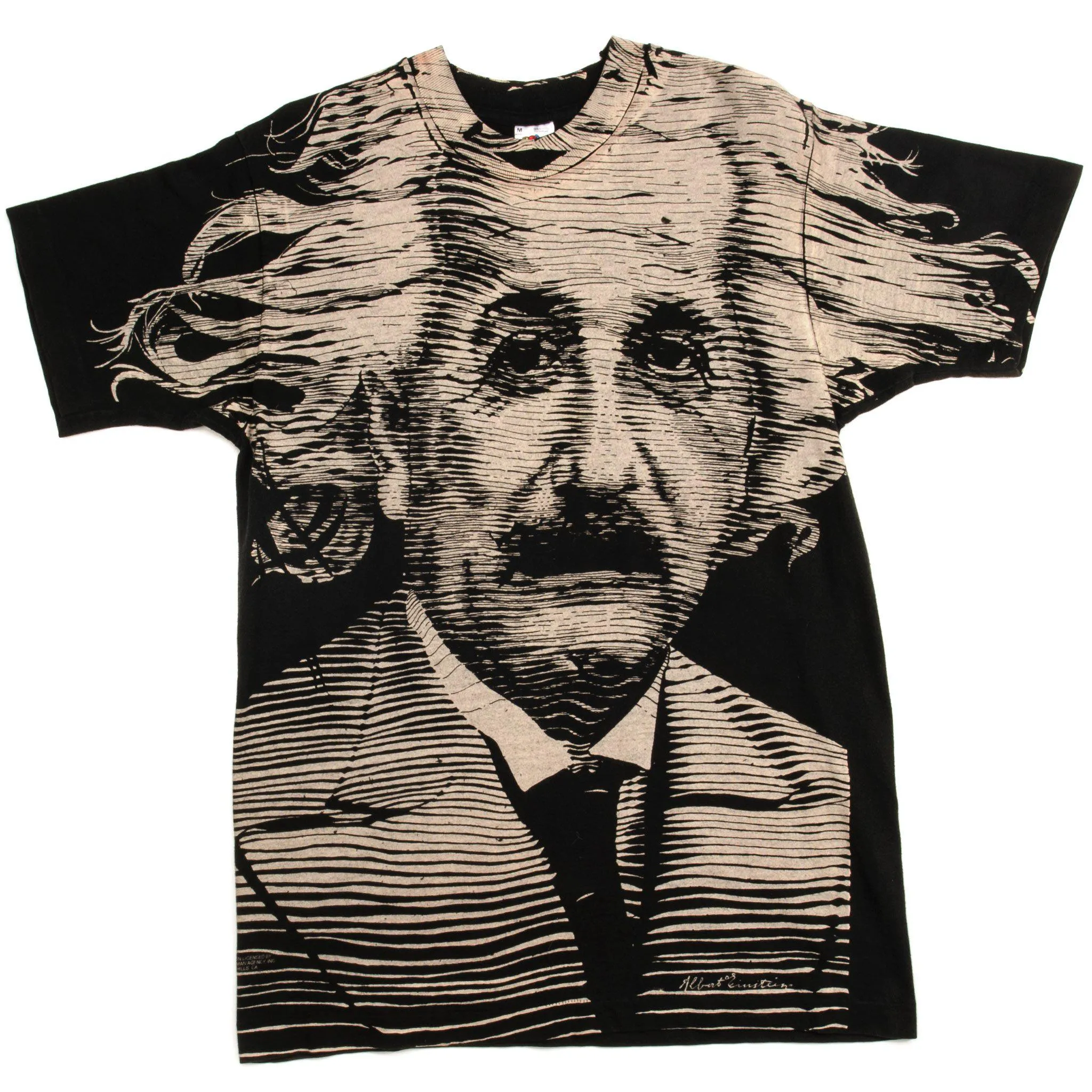 VINTAGE ALBERT EINSTEIN TEE SHIRT SIZE MEDIUM MADE IN USA