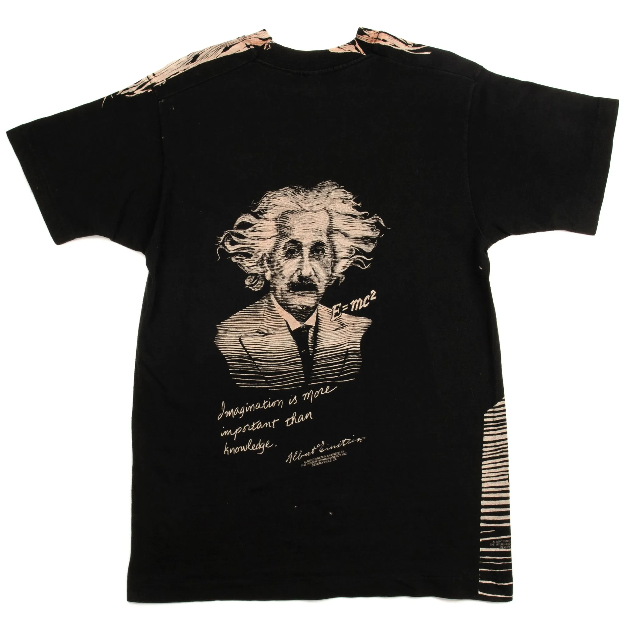 VINTAGE ALBERT EINSTEIN TEE SHIRT SIZE MEDIUM MADE IN USA