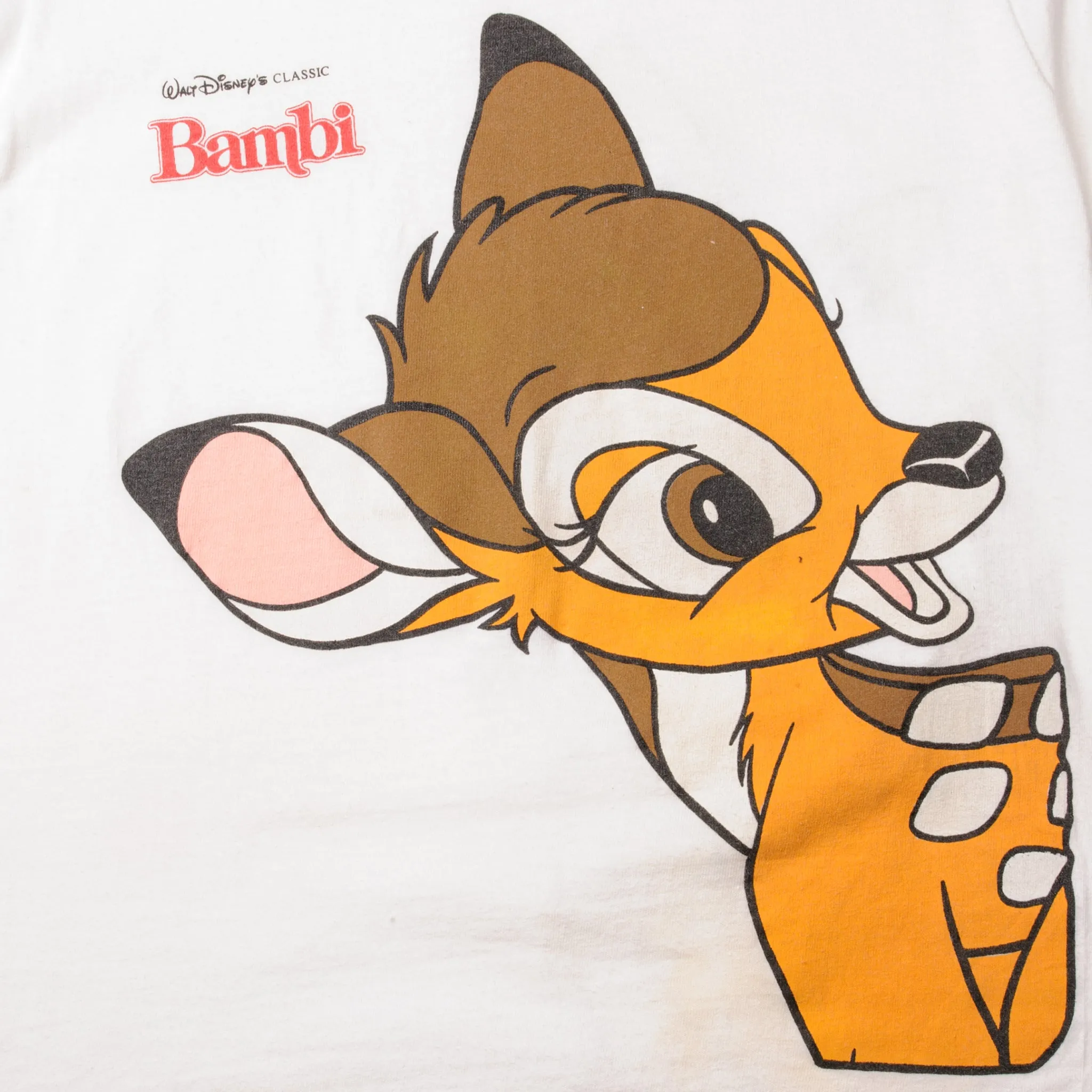 VINTAGE DISNEY BAMBI TEE SHIRT SIZE SMALL MADE IN USA