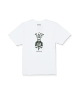 Volcom Mens White Stone Drifter SS Tshirt