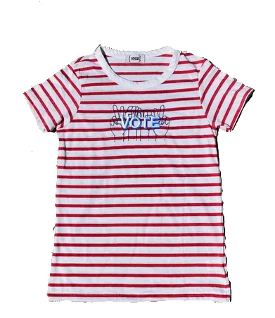 VOTE embroidered classic t-shirt