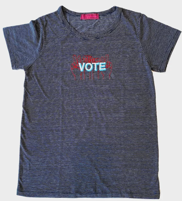 VOTE embroidered classic t-shirt