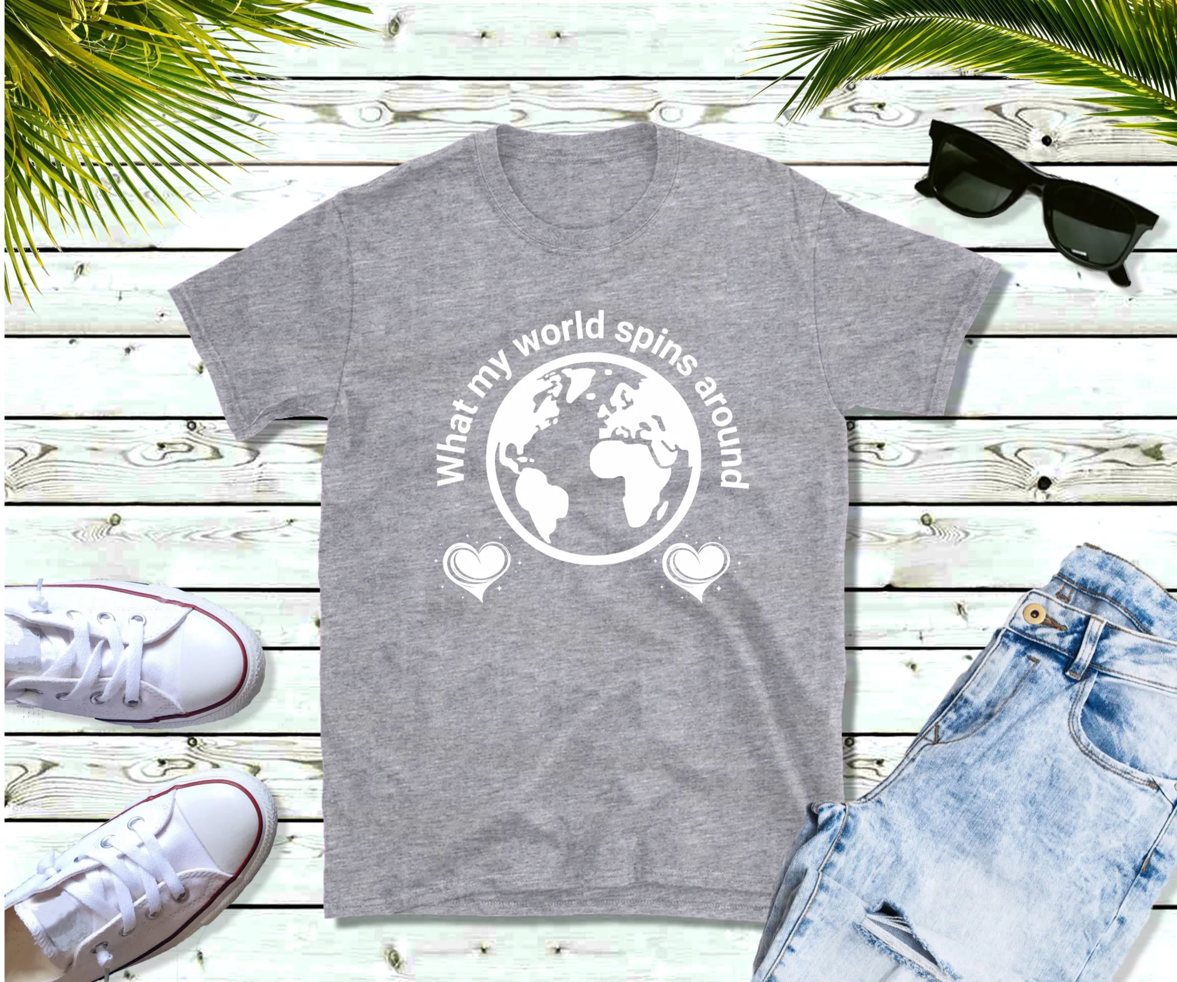 What my world spins around Song Lyric T Shirt, Country Shirt, Tour Shirt, Festival Tee, Western T-shirt, Music Shirt, Concert T-Shirt