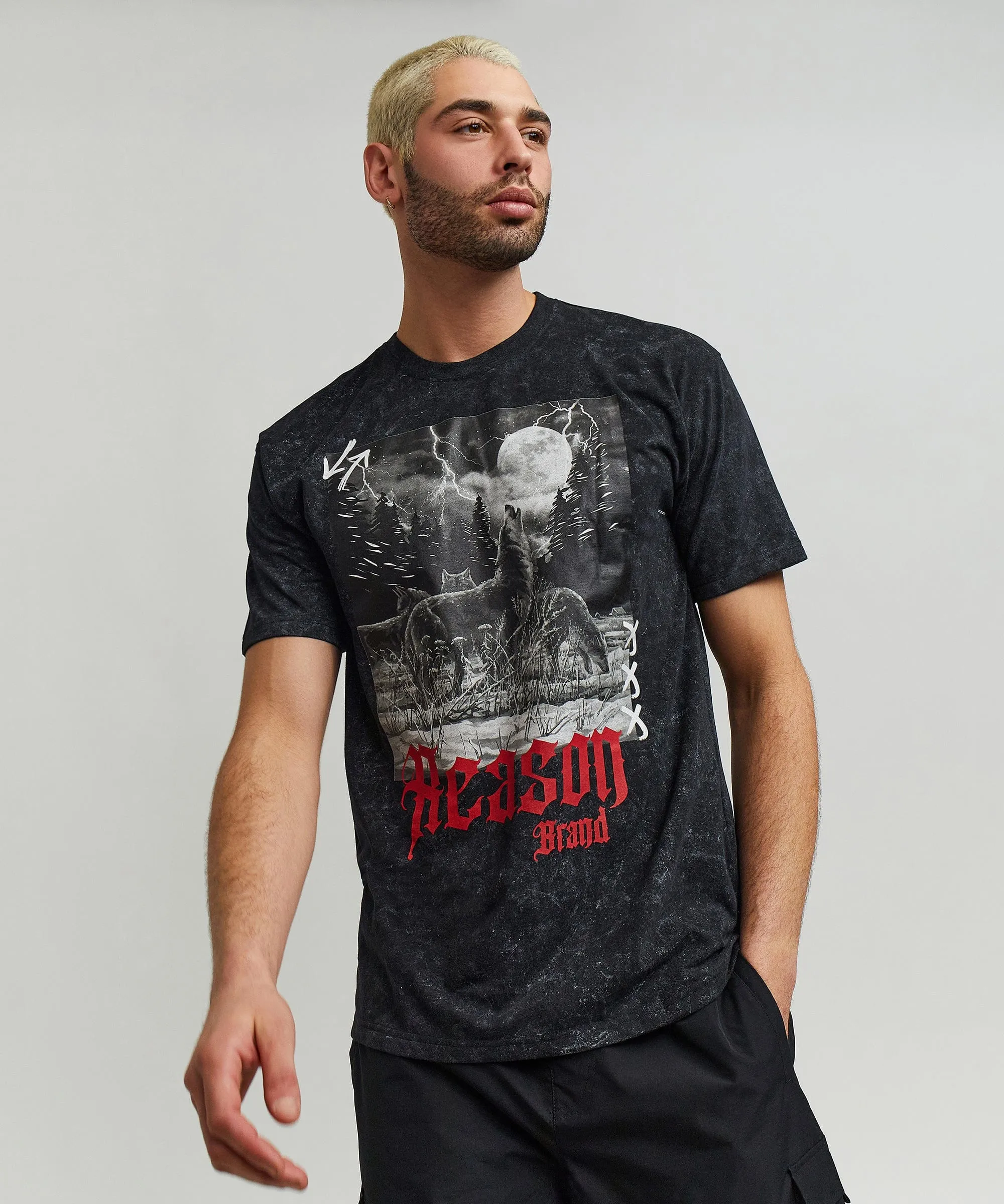 Wolf Washed Short Sleeve Tee