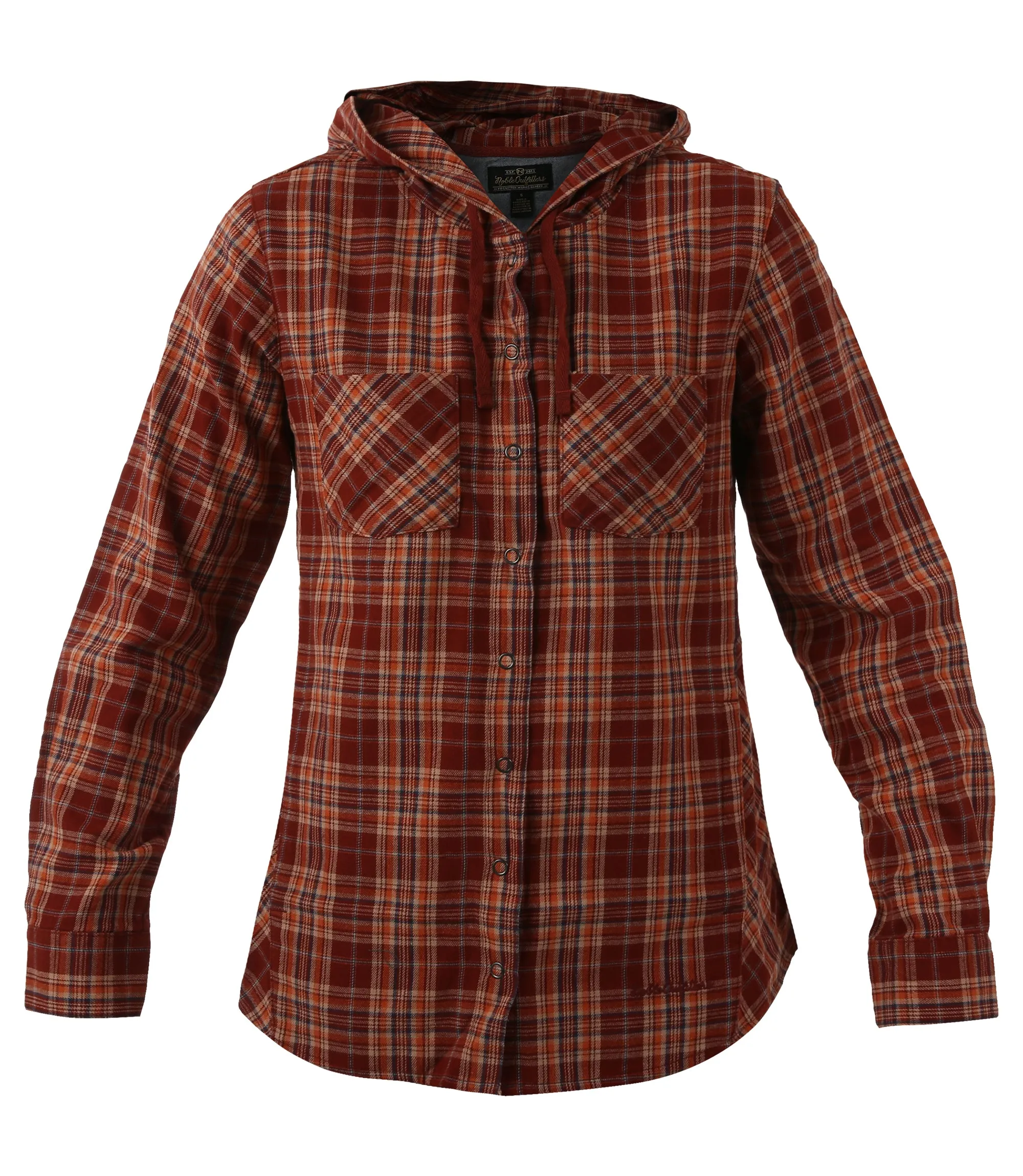 Women’s Hooded Flannel Shirt