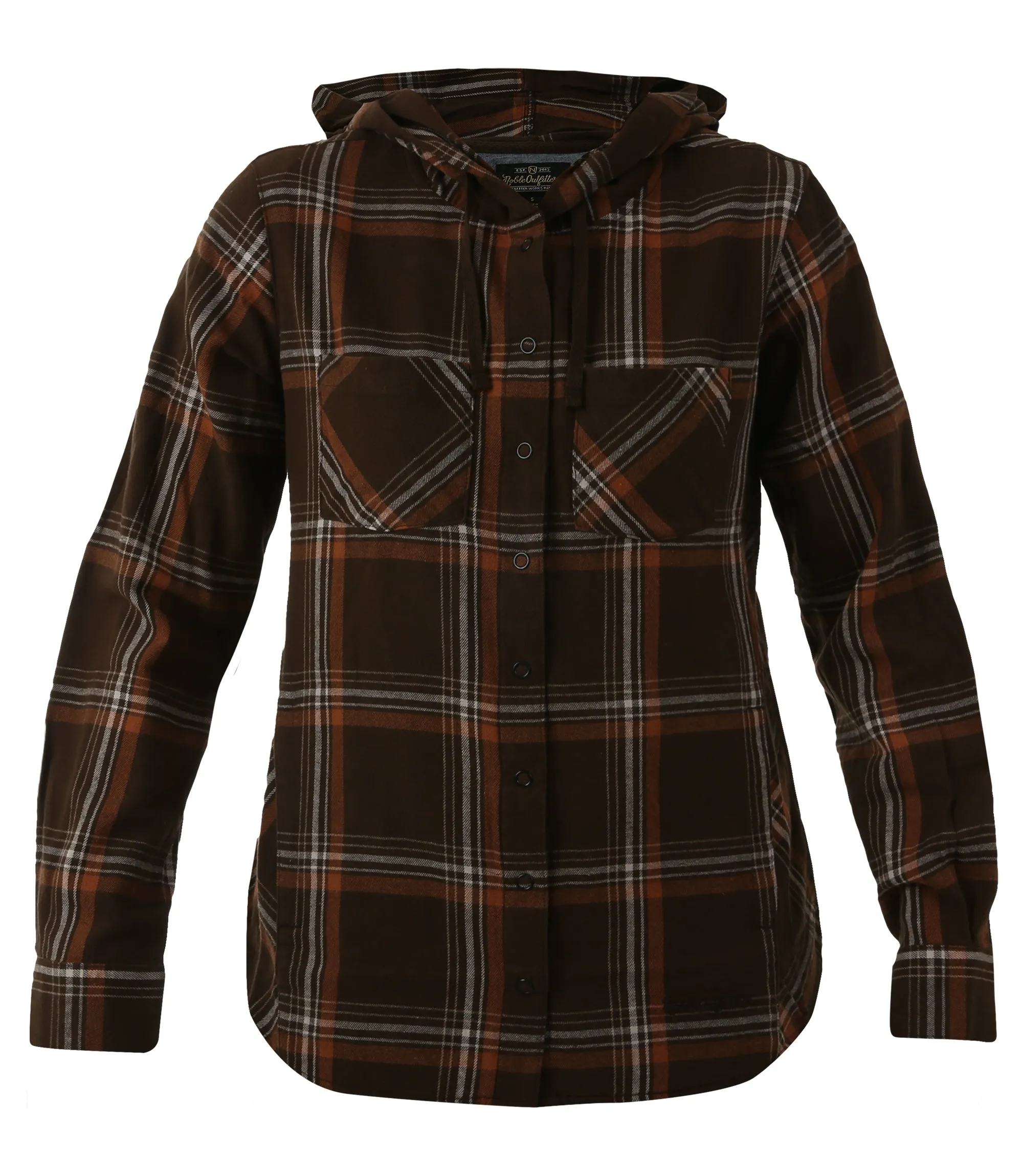 Women’s Hooded Flannel Shirt