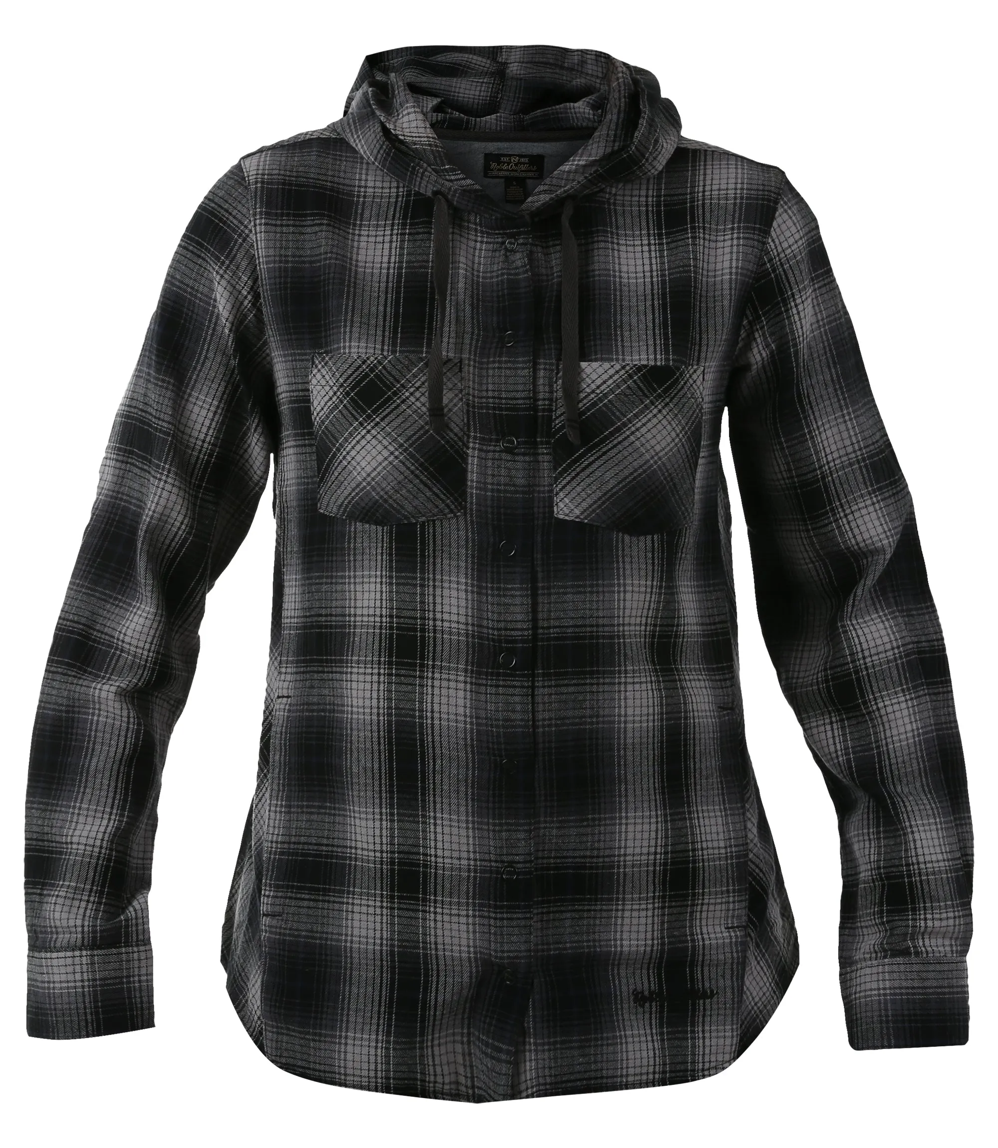 Women’s Hooded Flannel Shirt