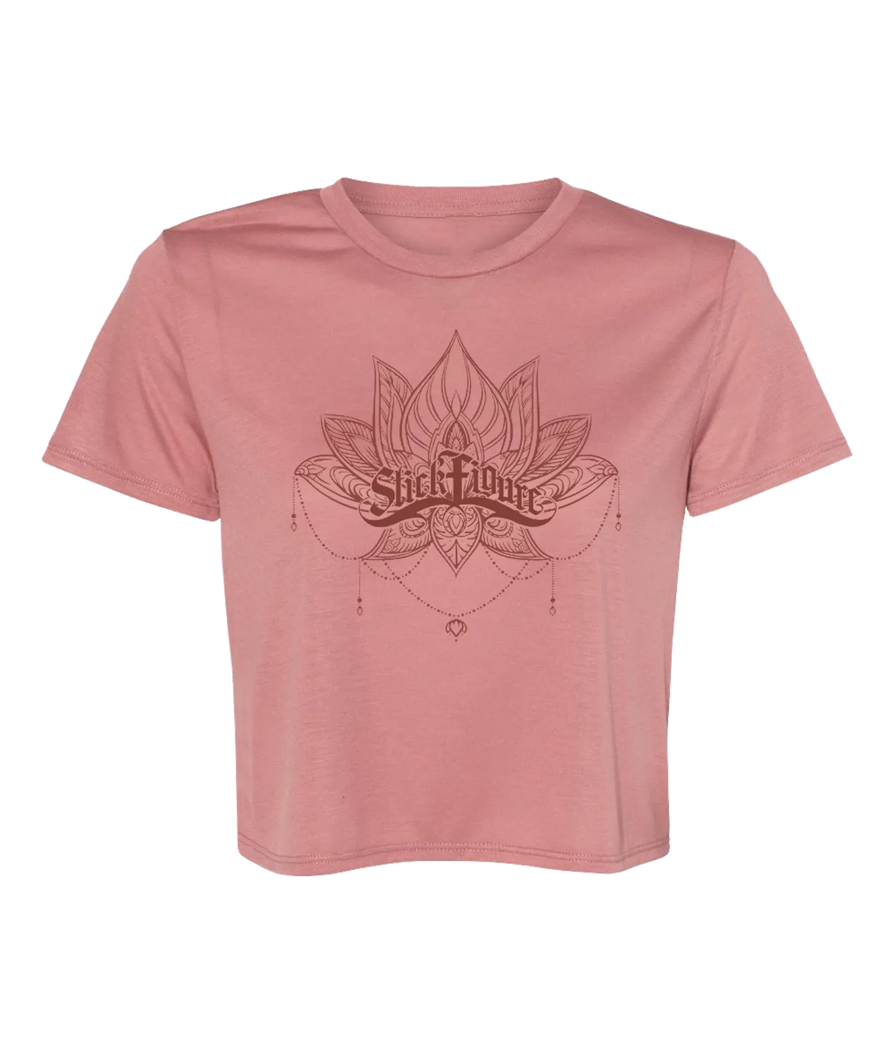 Women's Lotus Crop Tee (Two Color Options) [XL & 2XL ONLY]